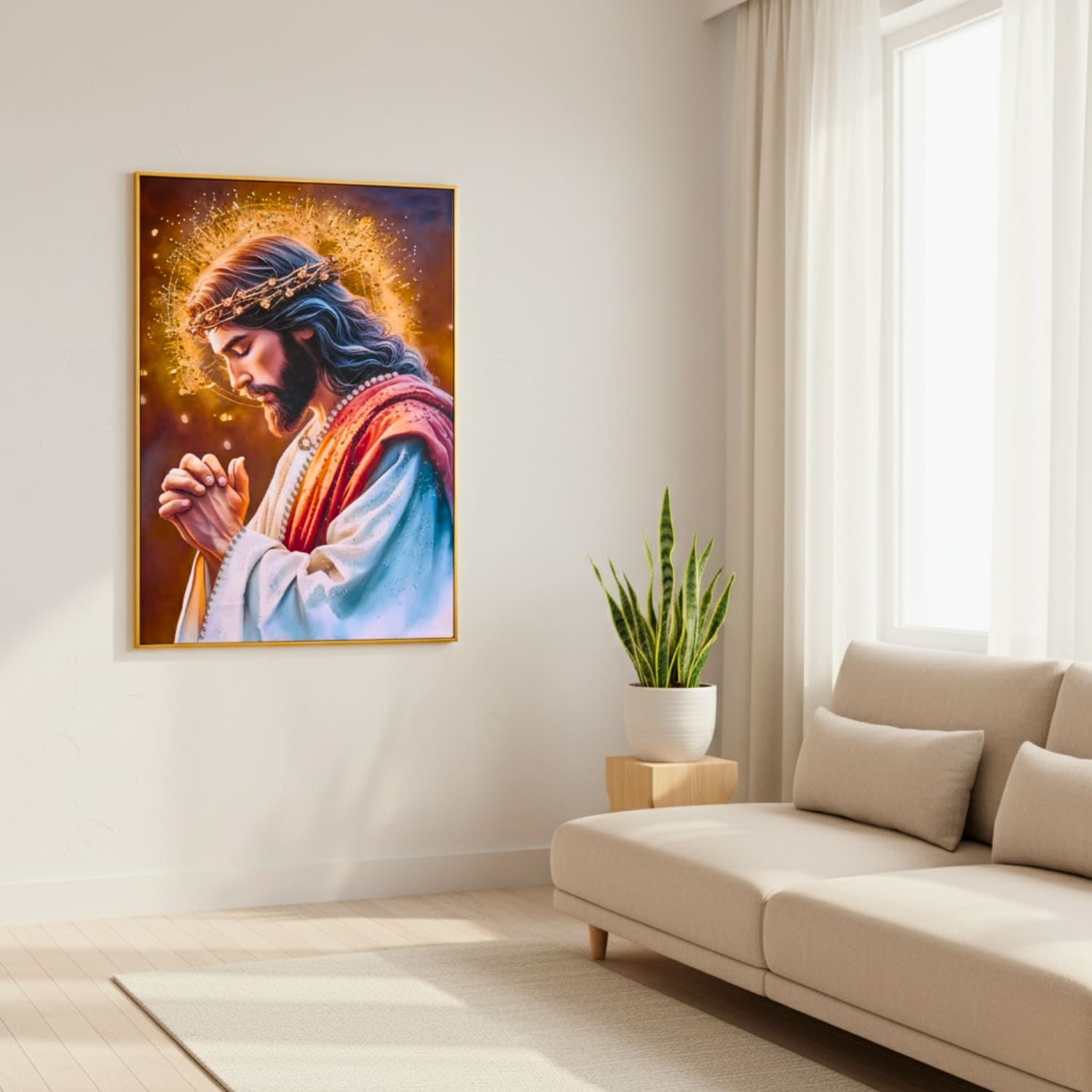 Sacred Canvas Jesus – Inspiring Faith for Everyday Living