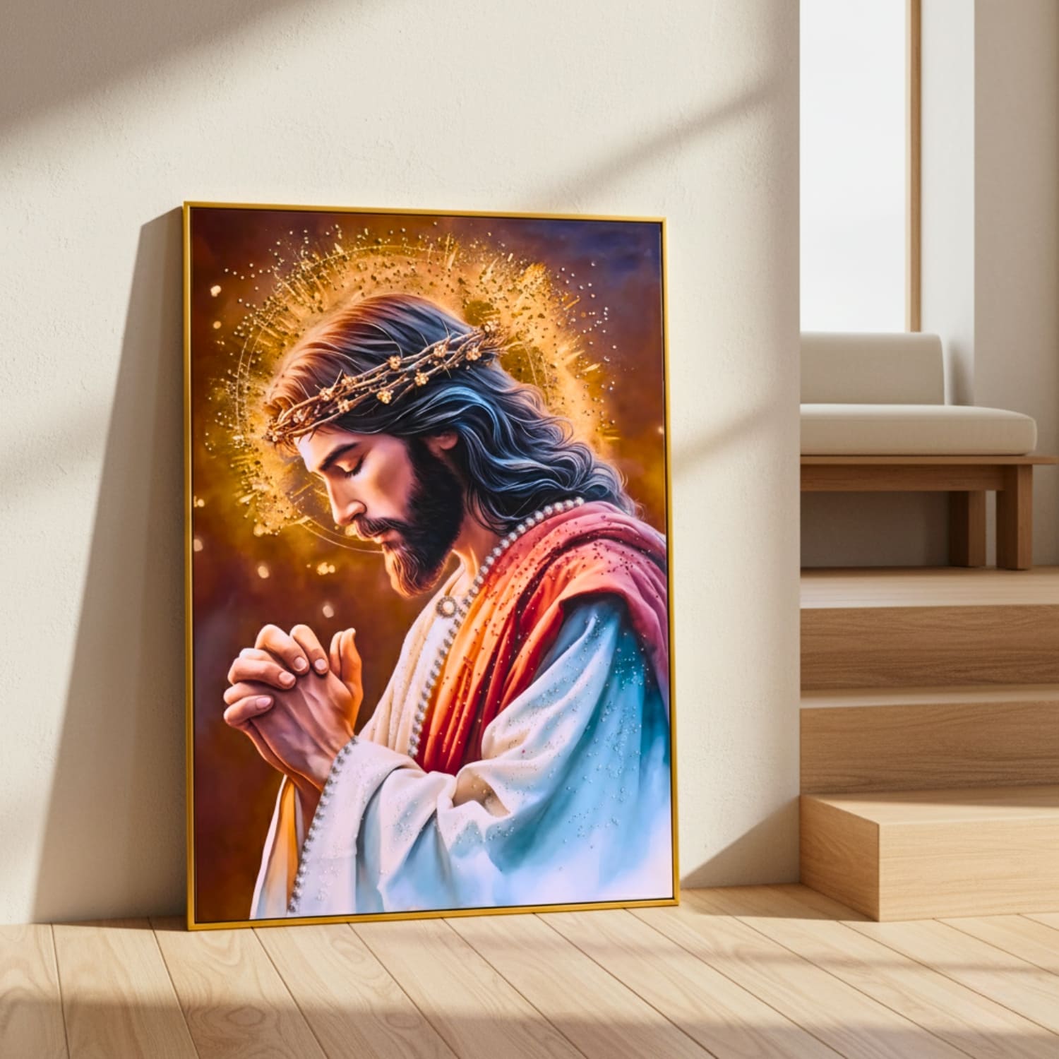 Sacred Canvas Jesus – Inspiring Faith for Everyday Living